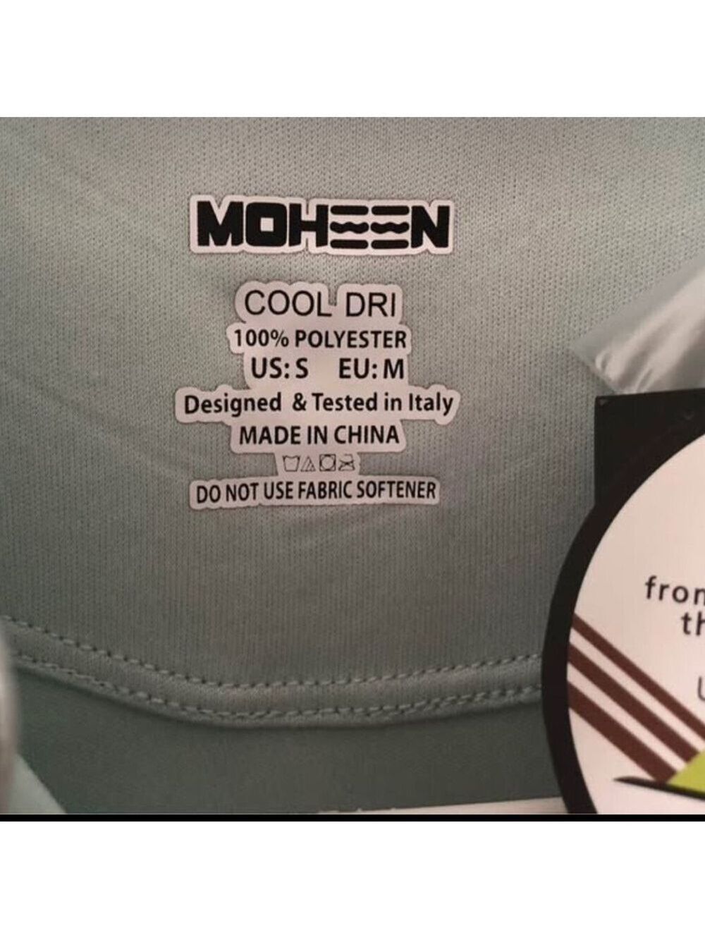 NWT Moheen Golf Apparel Women's Activewear Top Mint Green - Picture 3 of 5